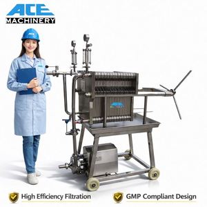 Stainless Steel Plate and <b>Frame</b> Filter Press Brewing Mash Filter Edible Oil Sugar Beverage Filter - Product Image 2
