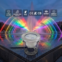 Projecteur LED Subaquatique RVB DMX en Acier Inoxydable 304 IP68 avec Angles de Faisceau Variés pour Distributeurs Mondiaux (Vente en Gros)