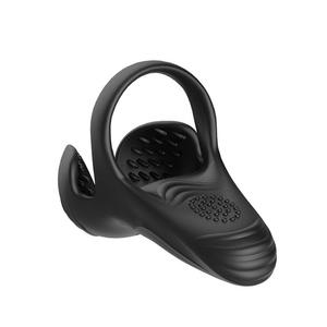 OEM <span class=keywords><strong>Anneau</strong></span> de pénis <span class=keywords><strong>vibrant</strong></span> puissant et extensible en silicone pour homme Télécommande <span class=keywords><strong>Anneau</strong></span> de pénis stimulant Jouets sexuels pour hommes - Product Image 4