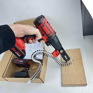 Ventes directes d'usine sans fil Portable haute vitesse haute qualité en bois béton pistolet à clous électrique - Product Image 5