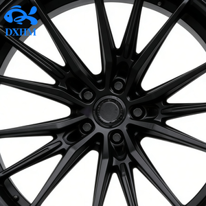 Jantes en alliage d'aluminium forgées sur mesure noires à rayons, jantes monobloc forgées de 17 pouces, jantes de 19 pouces 5x112 pour Audi Mercedes BMW - Product Image 4