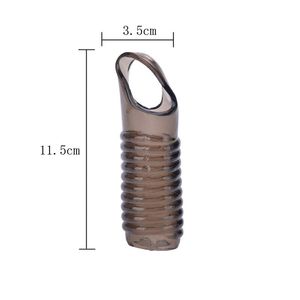 Anneaux péniens et anneaux de pénis réutilisables pour adultes, motifs dents de loup en spirale, pour une <span class=keywords><strong>sensation</strong></span> améliorée - Product Image 4