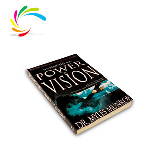 Livre de gaufrage personnalisé, haut de gamme, bon marché, liaison parfaite les tuyaux et la puissance de la VISION, impression de livres - Product Image 1