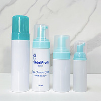 Vente en gros de flacons en PET de 150 ml, flacons à mousse pour savon, flacons à pompe vides, contenants pour soins de la peau, emballages personnalisés pour soins de la peau