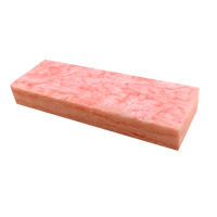 NAIMA 202-96 Panneaux d'isolation en fibre de verre rose R20 pour murs à ossature bois 2x4 2x6, écologiques avec contenu recyclé