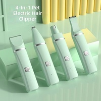 Tondeuse Électrique Professionnelle pour Animaux avec Base – Spéciale pour la Toilettage des Pattes de Chiens (y compris Teddy) et de Chats