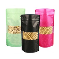 Sachet Doypack Personnalisé en Aluminium Imprimé, Plastique PET Coloré avec Fermeture Ziploc pour Emballage Alimentaire pour Animaux de Compagnie