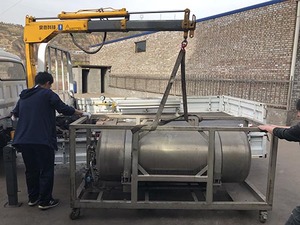 Nâng Hàng 1.8 Tấn <span class=keywords><strong>Knuckle</strong></span> Bùng Nổ Tàu Nhỏ Cần Cẩu Cho Vận Chuyển Hàng Hóa - Product Image 3