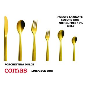 Forchetta per Dolci BCN GOLD, Elegante Utensile per Servire e Gustare le Tue Delizie Preferite - Product Image 1