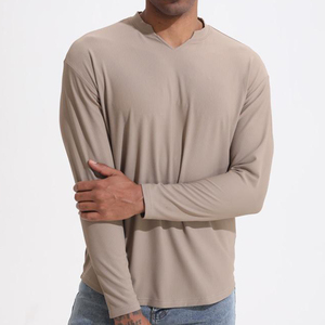 เสื้อยืดแขนยาวสำหรับผู้ชายเสื้อยืดฟิตเนสวิ่งฟิตเนสวิ่งฟิตเนสผู้ชาย - Product Image 5