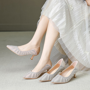 2026New Style Women's High Heel <b>Sandals</b>, Bare-Toed Sexy High Heel <b>Sandals</b>, Fashionable Women's Shoes, Elegant Party Formal Shoes - Product Image 4