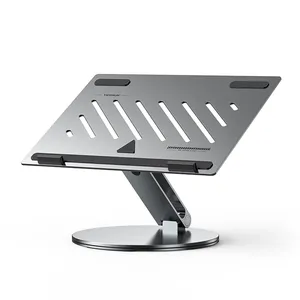 Home Use Metal 360 Degree Rotating Aluminium Tablet For Laptops Under 17 Inches Laptop Stand