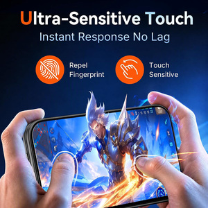 Protector de pantalla HD transparente con logotipo personalizado para iPhone Duo, dureza 9H, antihuellas, a prueba de explosiones, película de vidrio templado endurecido. - Product Image 2