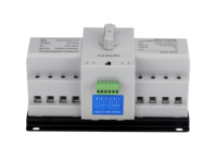 Interrupteur de transfert automatique double alimentation ATS 4P 63A MCB AC 230V Disjoncteur