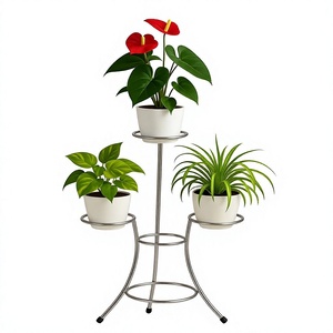 Luxury Modern Metal Plant Stand 3 Tier Flower <b>Pot</b> <b>Holder</b> Indoor Garden Display Rack - Product Image 1
