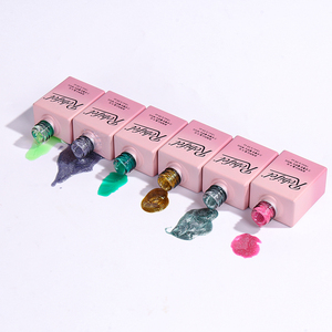 Campione gratuito Robifel <span class=keywords><strong>VIP</strong></span> Private Label Nail Gel Polish Kit soak off Gel UV OEM 6 colori Gel Nail Polish Set - Product Image 2