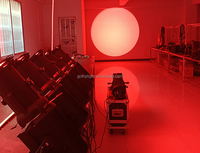 Projecteurs LED profilés blancs 300W 250W RGBW avec contrôle DMX512, CRI 95, indice de protection IP20, en alliage d'aluminium, pour éclairage de scène