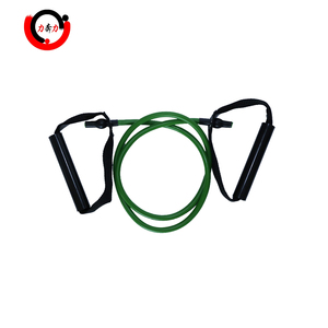 Ống Kháng Lực Cao Su Tập Yoga Thể Hình Tập Gym Với Tay Cầm Xốp - Product Image 2