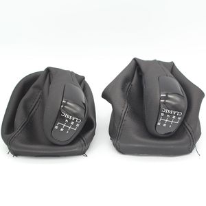 Mercedes-Benz W203S203 Gear <b>Shift</b> <b>Knob</b> Black Leather Ergonomic Manual Transmission Car Part - Product Image 3