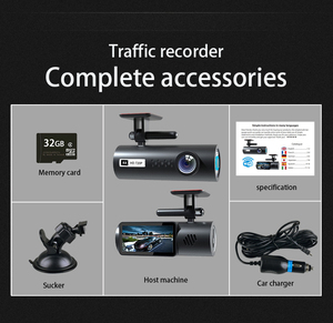 Nouvelle caméra embarquée 2026 à double objectif, caméra de voiture grand angle, vision nocturne, connectée au Wi-Fi, GPS DVR, micro SD, <span class=keywords><strong>dashcam</strong></span> pour voiture - Product Image 4