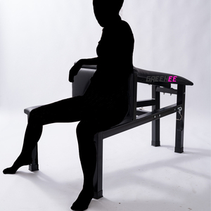 Chaise de domination SM de grande taille avec cadre de confinement, dispositif d'entraînement du bas du corps pour esclave, orgasme forcé, position d'entrée arrière - Product Image 4