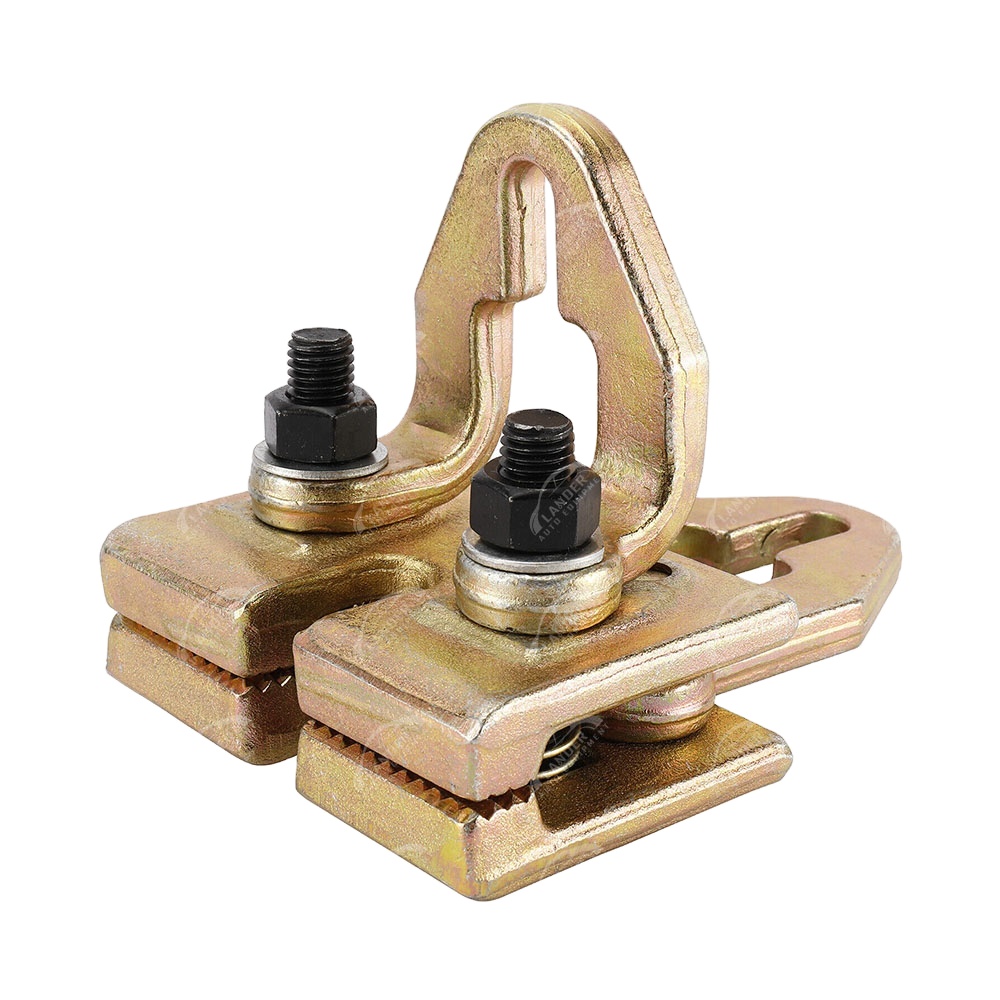 3-Way Self-Tightening Auto Body Pull Clamp - Chrome Vanadium Steel For Car, Truck & RV Repair