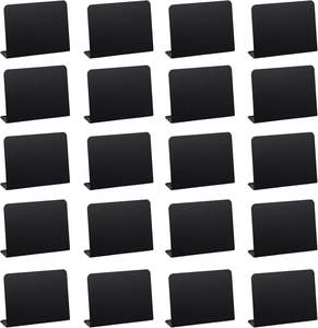 <span class=keywords><strong>Mini</strong></span> letrero de pizarra <span class=keywords><strong>para</strong></span> letrero de tiza fácil de escribir y etiquetas de alimentos mesas de buffet letreros de pizarra de plástico - Product Image 5