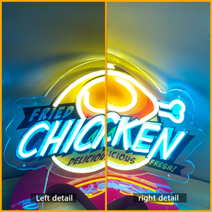 Luz LED de neón, decoración de pared multicolor, alimentada por enchufe, visualización estática, ideal para decoración de bares. - Product Image 4