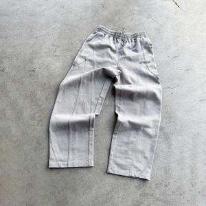 Pantalones Deportivos de Alta Calidad Hechos a Medida, Pantalones Deportivos con Lavado Ácido para Hombre, Pantalones Deportivos Anchos y Holgados de Gran Tamaño - Product Image 3