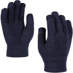 Gants d'hiver pour hommes et femmes, à doigts entiers, antidérapants, en gel de silicone, avec poignets élastiques, thermiques, doux, en acrylique jacquard, pour le sport, le cyclisme, le ski - Product Image 2