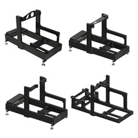 extrusion en aluminium 4080  aluminium de fente en 40x40 cadres rouges noirs pour le simulateur de plate-forme de course de sim