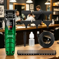 Factory OEM <strong>Best</strong>-<strong>selling</strong> LED Display Hair <strong>Trimmer</strong> 1400mah Rechargeable Wireless Hair Cutting Machine With 210min Using Time