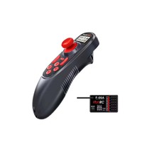 Sistema de Radio HOTRC DS-600 CH 2.4GHz FHSS, Transmisor con Control Remoto, Receptor PWM GFSK de 6 Canales, Modelo de Barco de Pesca de Plástico