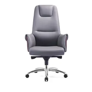 Sedia da ufficio con design ergonomico sedia da ufficio in pelle super fibra