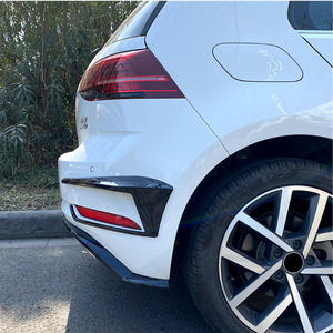 Alerón Trasero para VW Golf 7.5 R400, Negro Piano, ABS Adhesivo, Compatible con Modelos 2017-2019 - Product Image 1