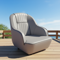 Sièges de bateau Caotain de luxe, ergonomiques à dossier haut, imperméables, avec logo personnalisé, pour la vente en gros