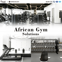 Solution clé en main pour salle de sport en Afrique, ensemble complet d'équipements d'entraînement de force commerciaux, matériel complet, usine chinoise, CE