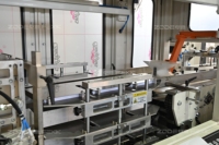 Machine de fabrication de papier toilette en rouleau simple, petit format, avec emballage plastique et bois, double couche