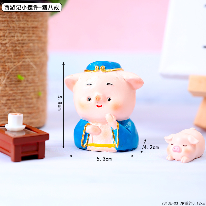 7313E-03 Figurine miniature Voyage vers l'Ouest - Pigsy