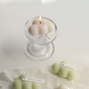 เทียนหอมแบบหรูหราสำหรับตกแต่งบ้านกลิ่นหอมเฉพาะตัวเทียนรูปเมฆไม่เหมือนใครสำหรับโอกาสเล่นโยคะ - Product Image 4