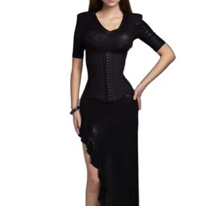 <span class=keywords><strong>Ceinture</strong></span> <span class=keywords><strong>de</strong></span> maintien <span class=keywords><strong>de</strong></span> <span class=keywords><strong>la</strong></span> taille en latex confortable - Corset <span class=keywords><strong>de</strong></span> mise en forme respirant et réglable, <span class=keywords><strong>ceinture</strong></span> amincissante pour le ventre, contrôle du ventre, gaine <span class=keywords><strong>de</strong></span> silhouette en sablier - Product Image 1