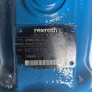 A2FM80/61W-VAB020 R902137894 มอเตอร์ไฮดรอลิกแบบลูกสูบสำหรับเครื่องจักรก่อสร้าง - Product Image 1