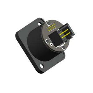 Connecteur audio-vidéo RJ45 rond en plastique étanche IP50/IP67 avec boîtier en nylon <span class=keywords><strong>REUNION</strong></span> - Product Image 5