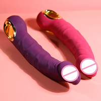 Vibromasseur Dildo Stimulateur Point G Pénis Réaliste Grand Plug Anal Jouets Sexuels pour Femmes 10 Modes Masturbateur