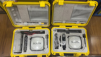 Récepteur GNSS RTK South G4 : Instrument de levé de précision à constellation complète, ensembles base et mobile GPS RTK