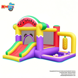 Commercial PVC Outdoor Adult Giant Inflatable Water <b>Slide</b> With Detachable Swimming <b>Pool</b> and Blower for Backyard Kids Party - Product Image 5