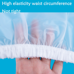 Couches lavables pour adultes en TPU transparent givré, bouton réutilisable, pantalon en plastique pour adultes, imperméable, <span class=keywords><strong>lavable</strong></span>, pour la <span class=keywords><strong>protection</strong></span> contre l'incontinence - Product Image 5