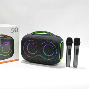JBK-4208 <span class=keywords><strong>Altavoz</strong></span> Karaoke Inalámbrico Portátil con Bluetooth, Iluminación RGB, Woofer de 50W, Sonido Estéreo, Supergraves, HIFI, <span class=keywords><strong>Altavoz</strong></span> <span class=keywords><strong>BOOM</strong></span> Box - Product Image 5