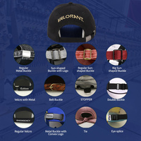 Gorra de béisbol de sarga, bordada, estructurada, con visera curva, ajustable, con logo personalizado, estilo casual, para papá, al por mayor