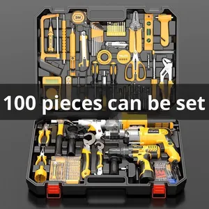 Juego Completo <span class=keywords><strong>de</strong></span> Taladro Eléctrico con <span class=keywords><strong>Caja</strong></span> <span class=keywords><strong>de</strong></span> <span class=keywords><strong>Herramientas</strong></span> y Amoladora Angular Multifunción - <span class=keywords><strong>Herramientas</strong></span> para el Hogar - Product Image 5